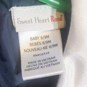 Sweet Heart Rose Dresses - Sweet Heart Rose Boutique Sailor Dress sz 6-9 mos Sweet Heart Rose Dresses - Sweet Heart Rose Boutique Sailor Dress sz 6-9 mos